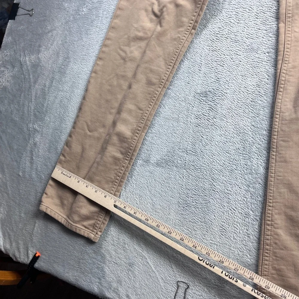 Banana Republic Traveler Slim Fit Khaki Pants Mens 30x32 Tan Stretch Chino